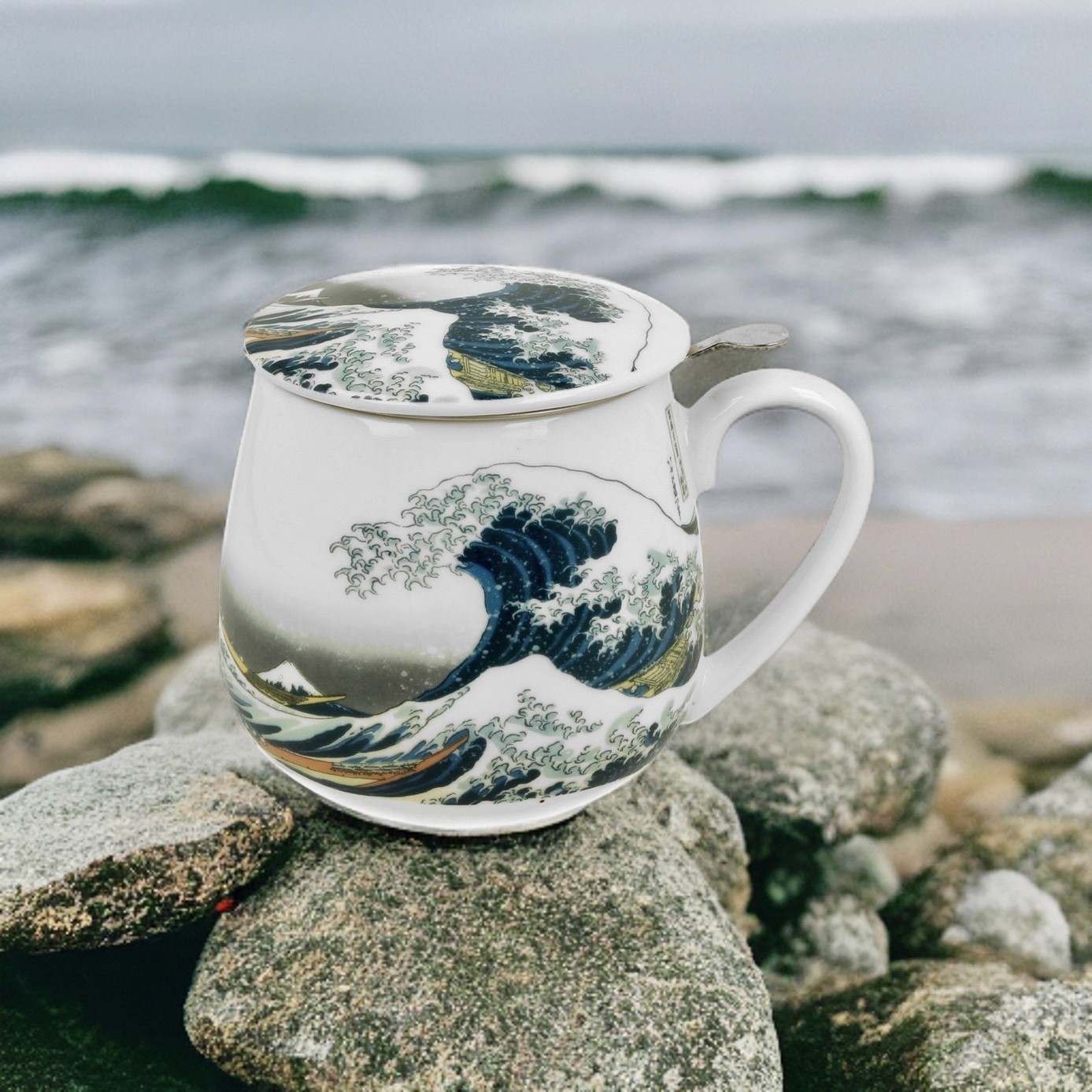 Mugg Hokusai med tesil - Bild 4